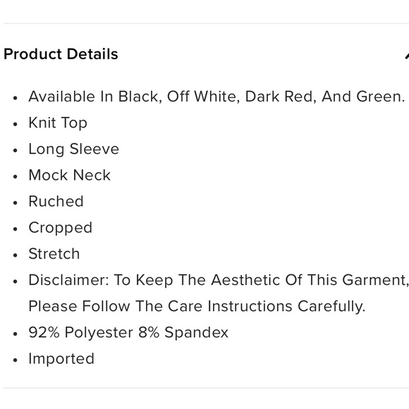 NWOT- 2 for $15- Fashion Nova Long Sleeves Ruched Tops- Black & Green - Picture 8 of 14